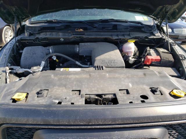 1C6RR7GG6MS546084 - 2021 RAM 1500 CLASS SLT 绿色 照片 11