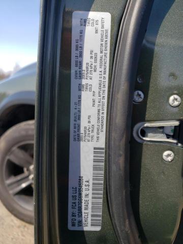 1C6RR7GG6MS546084 - 2021 RAM 1500 CLASS SLT 绿色 照片 12