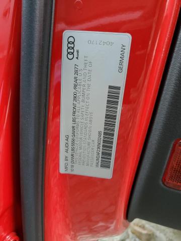 WAUM2AF23KN032485 - 2019 AUDI A6 PRESTIGE 红色 照片 12