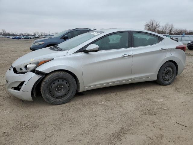 KMHDH4AH9EU215104 - 2014 HYUNDAI ELANTRA SE SILVER photo 1