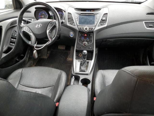 KMHDH4AH9EU215104 - 2014 HYUNDAI ELANTRA SE SILVER photo 8