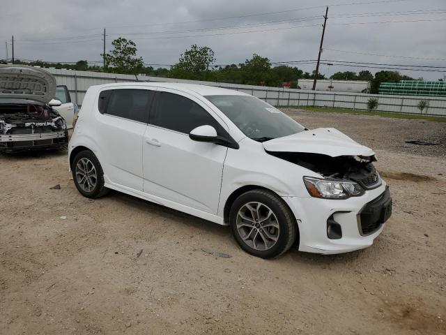 1G1JD6SHXJ4104402 - 2018 CHEVROLET SONIC LT WHITE photo 4