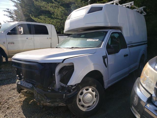 1FTMF1CB8MKE62402 - 2021 FORD F150 WHITE photo 1