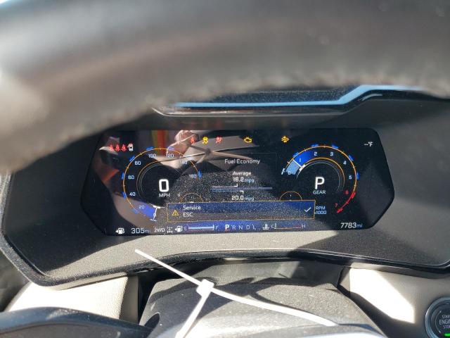 1GCPTFEK1R1270302 - 2024 CHEVROLET COLORADO ZR2 WHITE photo 9