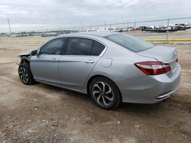 1HGCR3F86HA044464 - 2017 HONDA ACCORD EXL GRAY photo 2