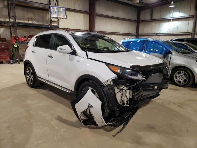 KNDPCCA25C7327707 - 2012 KIA SPORTAGE EX WHITE photo 4