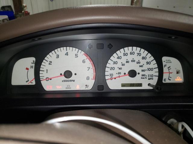 5TESN92N32Z113032 - 2002 TOYOTA TACOMA XTRACAB PRERUNNER ოქროსფერი ფოტო 9