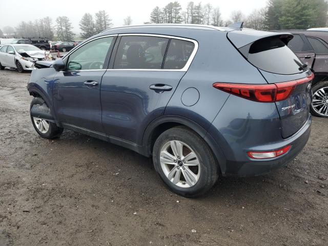 KNDPMCACXK7623195 - 2019 KIA SPORTAGE LX BLUE photo 2