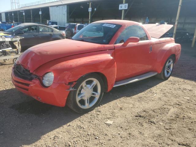 1GCES14P04B111249 - 2004 CHEVROLET SSR RED photo 1