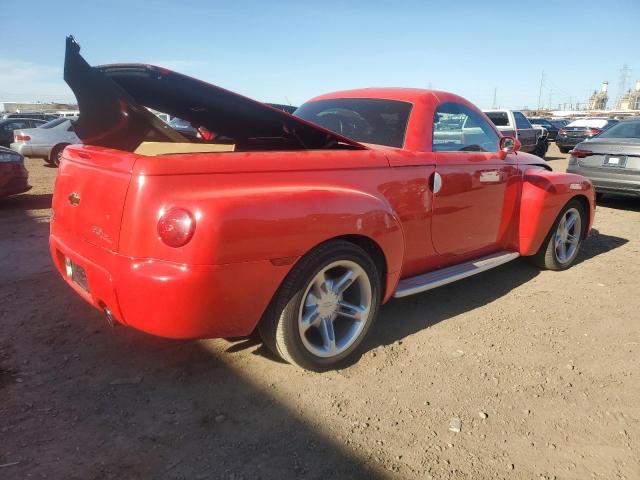 1GCES14P04B111249 - 2004 CHEVROLET SSR RED photo 3