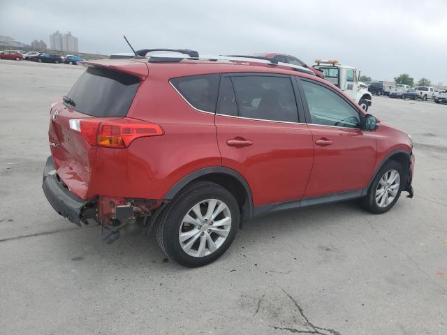 2T3YFREV0FW192695 - 2015 TOYOTA RAV4 LIMITED RED photo 3