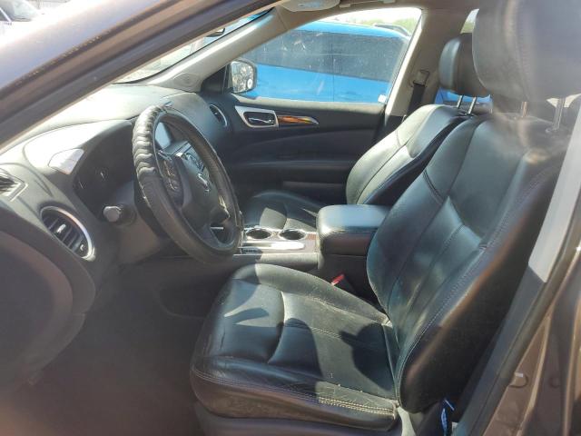 5N1AR2MN8EC622312 - 2014 NISSAN PATHFINDER S ნაცრისფერი ფოტო 7