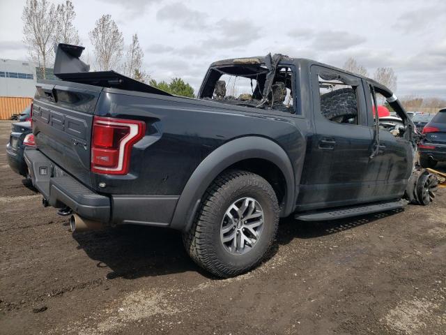 1FTFW1RG5HFB83127 - 2017 FORD F150 RAPTOR BLACK photo 3