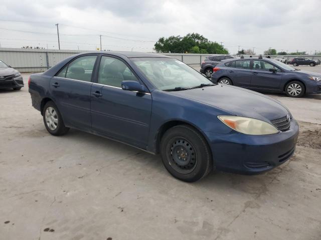 4T1BE32K53U212072 - 2003 TOYOTA CAMRY LE BLUE photo 4