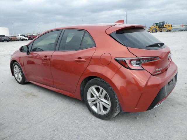 JTNK4RBE0K3001057 - 2019 TOYOTA COROLLA SE ORANGE photo 2