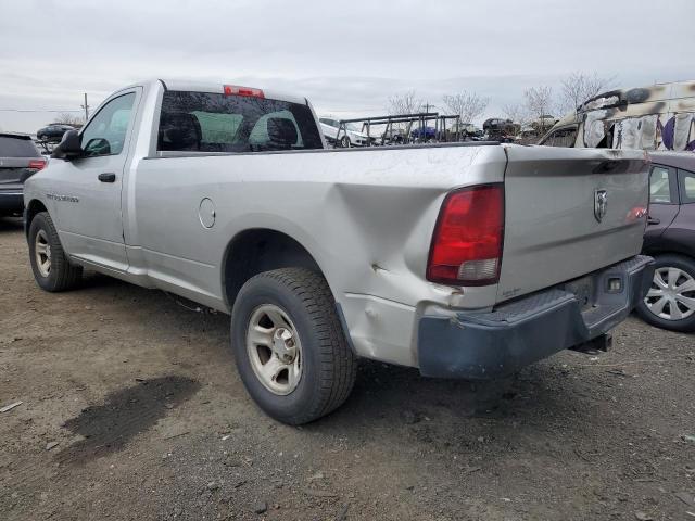 3C6JD7DT4CG169435 - 2012 DODGE RAM 1500 ST SILVER photo 2