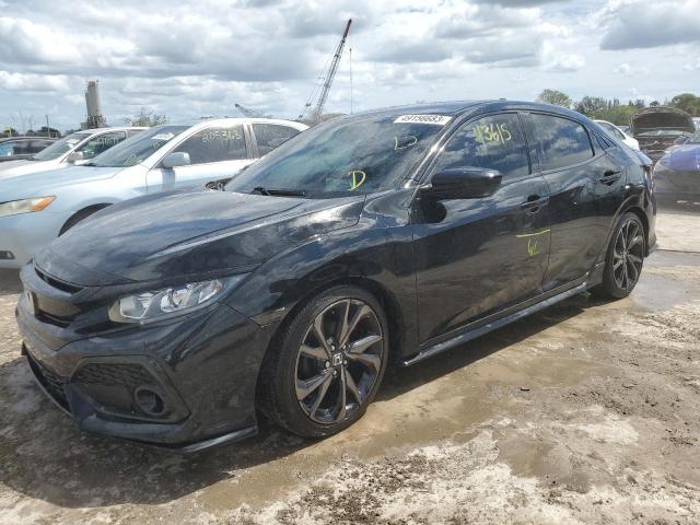 SHHFK7H49KU215514 - 2019 HONDA CIVIC SPORT 黑色 照片 1