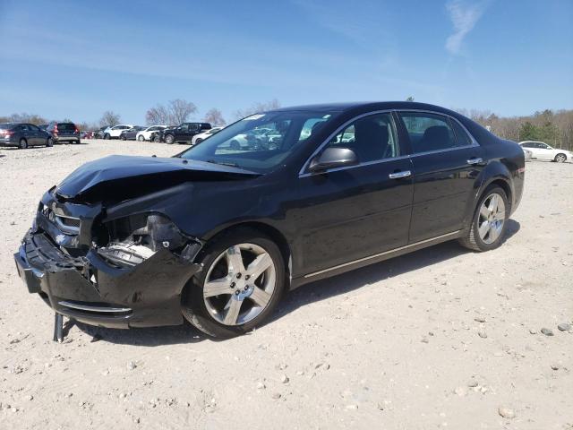 1G1ZC5E08CF300786 - 2012 CHEVROLET MALIBU 1LT BLACK photo 1