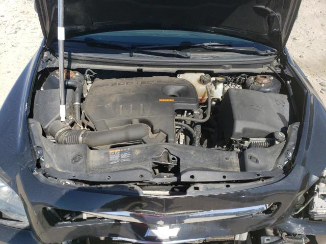 1G1ZC5E08CF300786 - 2012 CHEVROLET MALIBU 1LT BLACK photo 11