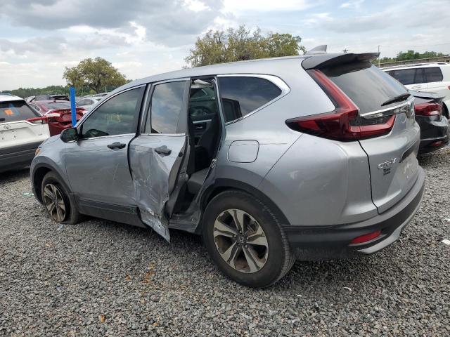 5J6RW1H29LA009595 - 2020 HONDA CR-V LX SILVER photo 2