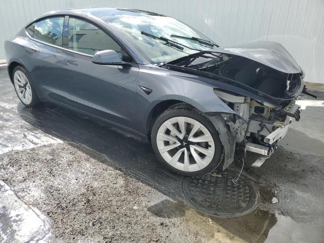 5YJ3E1EA6PF451810 - 2023 TESLA MODEL 3 GRAY photo 4