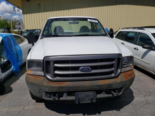 1FTSF30P04EC19202 - 2004 FORD F350 SRW SUPER DUTY WHITE photo 5