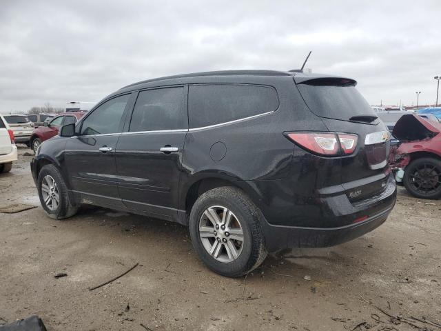 1GNKRHKD5GJ245966 - 2016 CHEVROLET TRAVERSE LT BLACK photo 2