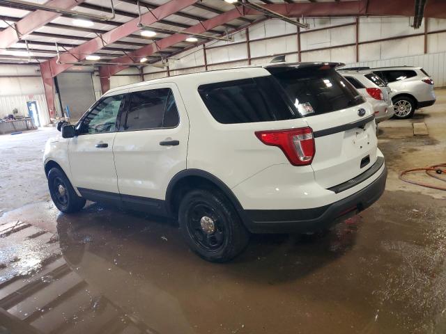 1FM5K8AR2JGC74087 - 2018 FORD EXPLORER POLICE INTERCEPTOR თეთრი ფოტო 2