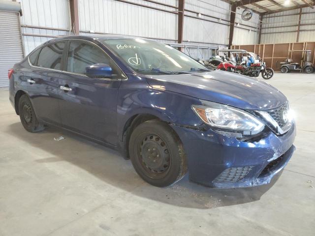 3N1AB7APXGY242770 - 2016 NISSAN SENTRA S BLUE photo 4