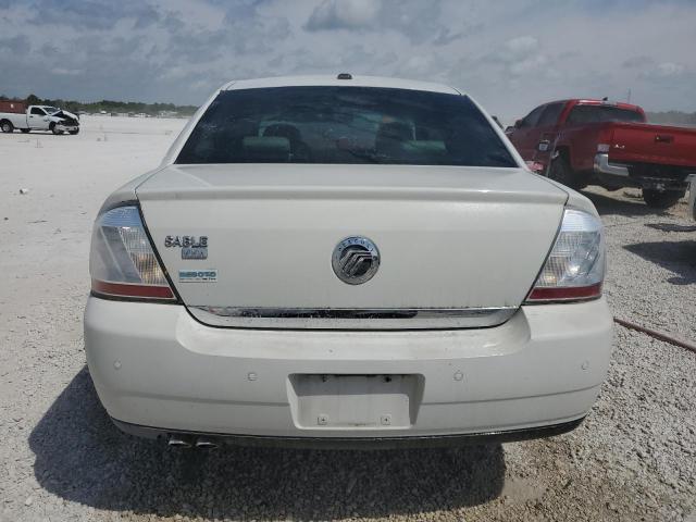 1MEHM42W89G611140 - 2009 MERCURY SABLE PREMIER WHITE photo 6