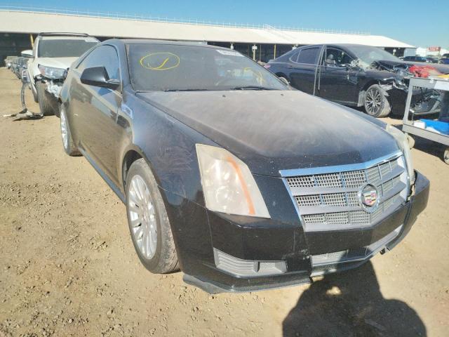 1G6DA1ED3B0167300 - 2011 CADILLAC CTS BLACK photo 1