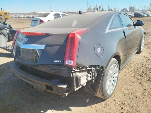 1G6DA1ED3B0167300 - 2011 CADILLAC CTS BLACK photo 4