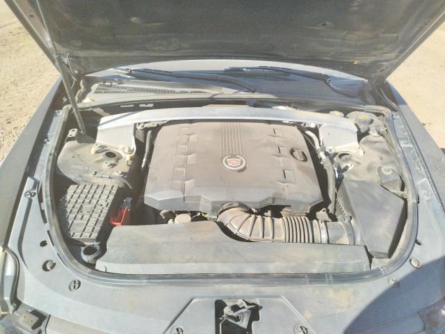 1G6DA1ED3B0167300 - 2011 CADILLAC CTS BLACK photo 7