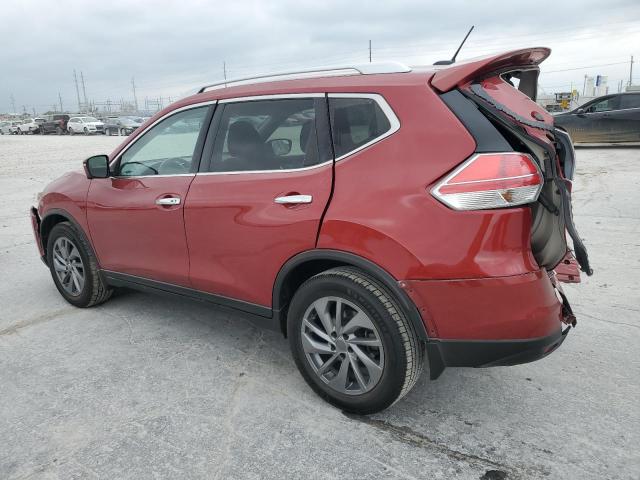 KNMAT2MT9GP726727 - 2016 NISSAN ROGUE S RED photo 2