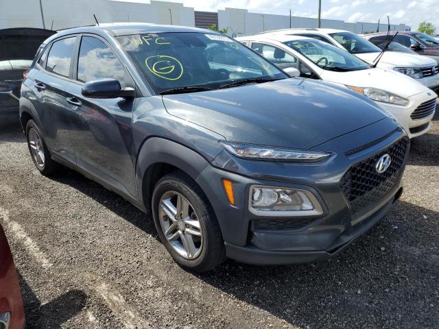 KM8K12AA0KU244473 - 2019 HYUNDAI KONA SE GRAY photo 4