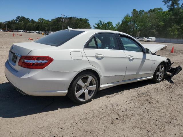 WDDHF5KB5CA572411 - 2012 MERCEDES-BENZ E 350 WHITE photo 3