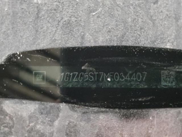 1G1ZG5ST7MF034407 - 2021 CHEVROLET MALIBU RS 灰色 照片 12