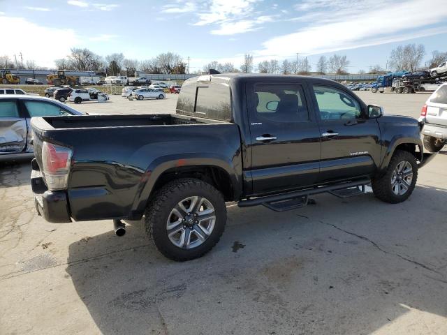 3TMGZ5ANXJM168495 - 2018 TOYOTA TACOMA DOUBLE CAB Чорний фото 3