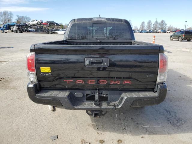 3TMGZ5ANXJM168495 - 2018 TOYOTA TACOMA DOUBLE CAB Чорний фото 6