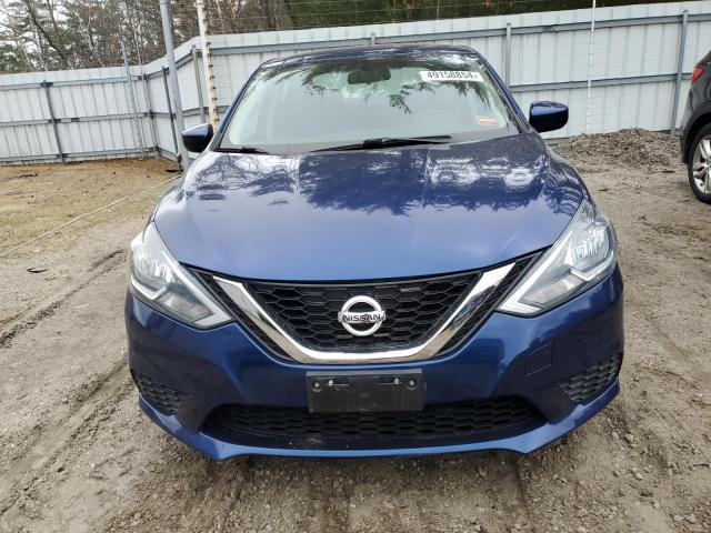 3N1AB7AP0HY336111 - 2017 NISSAN SENTRA S BLUE photo 5