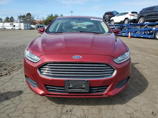 3FA6P0LU3ER310600 - 2014 FORD FUSION SE HYBRID RED photo 5