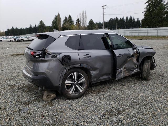 JN8AT3CB0MW228341 - 2021 NISSAN ROGUE SL GRAY photo 3