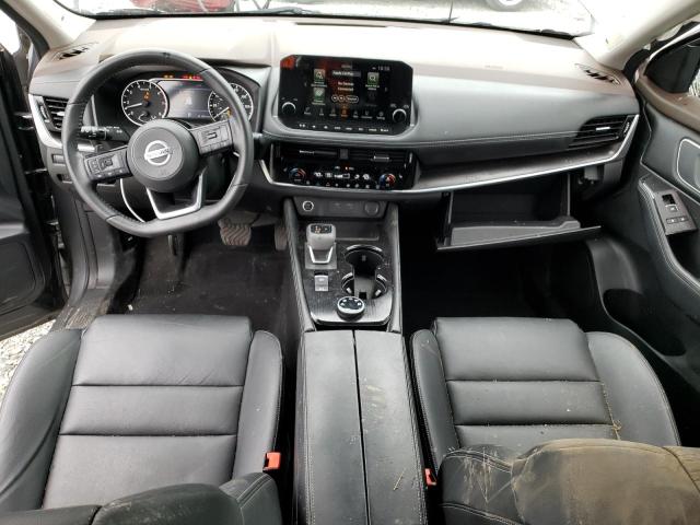 JN8AT3CB0MW228341 - 2021 NISSAN ROGUE SL GRAY photo 8