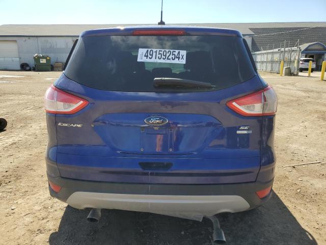 1FMCU9GX3EUC75236 - 2014 FORD ESCAPE SE BLUE photo 6