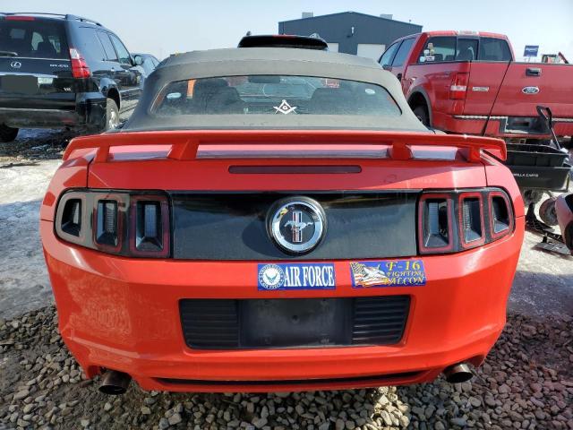 1ZVBP8EM7E5243942 - 2014 FORD MUSTANG RED photo 6