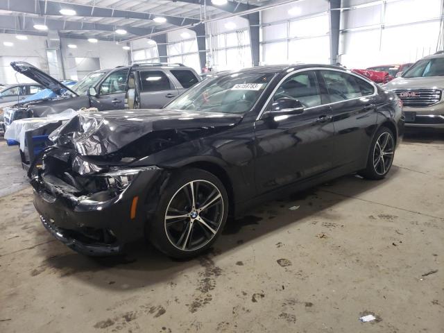WBA4J3C59KBL07694 - 2019 BMW 430XI GRAN COUPE BLACK photo 1