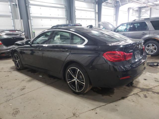 WBA4J3C59KBL07694 - 2019 BMW 430XI GRAN COUPE BLACK photo 2