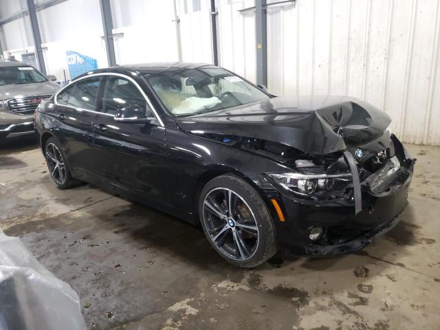 WBA4J3C59KBL07694 - 2019 BMW 430XI GRAN COUPE BLACK photo 4