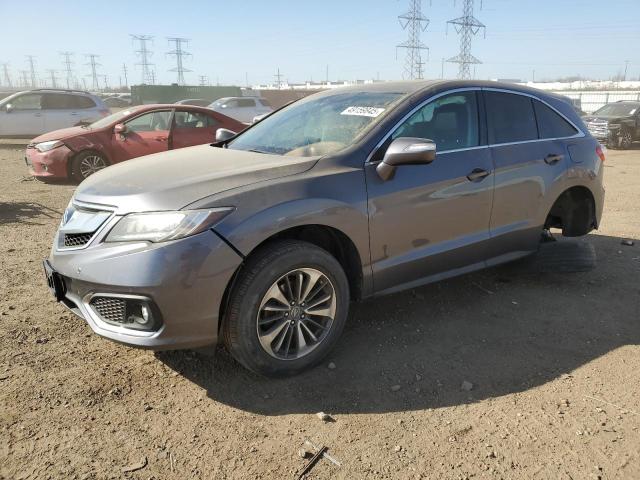 5J8TB4H75JL017555 - 2018 ACURA RDX ADVANCE GRAY photo 1