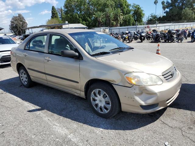 1NXBR32E74Z269888 - 2004 TOYOTA COROLLA CE TAN photo 4